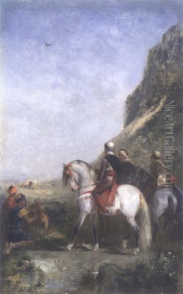 La Chasse by Eugene Fromentin