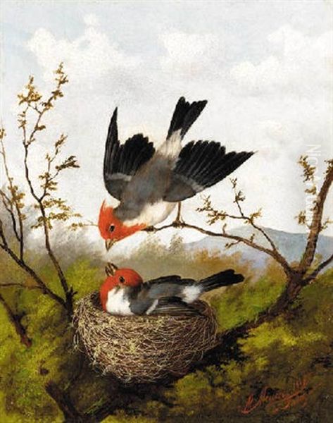 Signs Of Spring Oil Painting by Eugene Fromentin