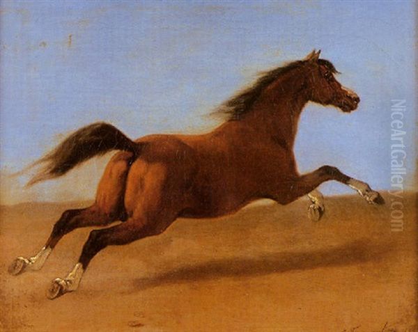 Cheval Galopant by Eugene Fromentin