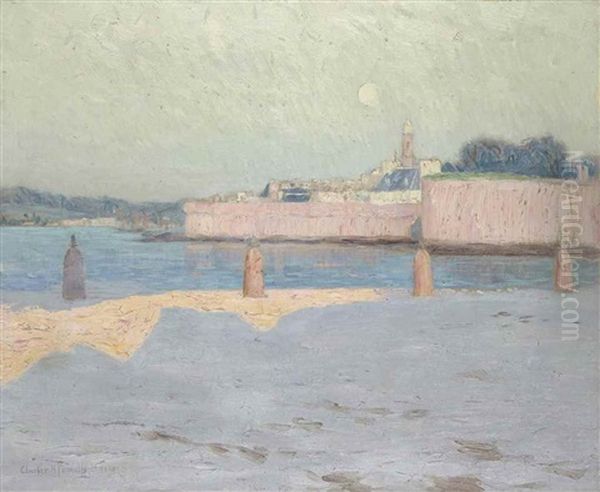 Concarneau, La Vallee Close Oil Painting by Charles Henry Fromuth