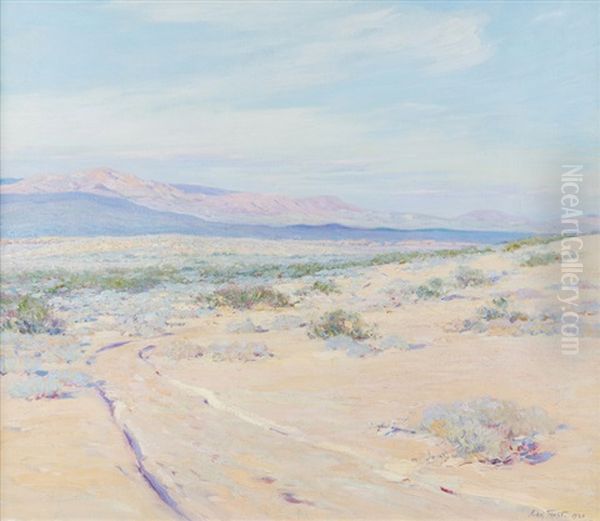 The Desert - Barstow Oil Painting by John Frost