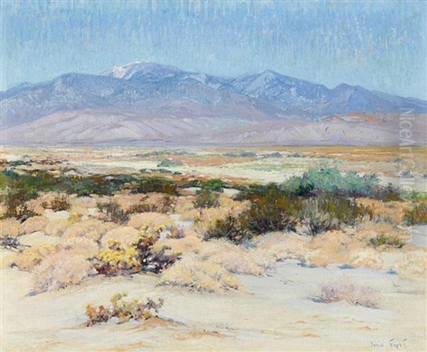 The Desert In Bloom Oil Painting by John Frost