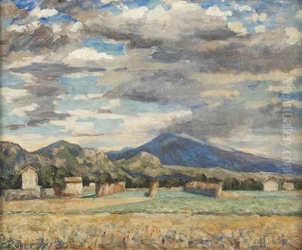 Mont St. Victoire Oil Painting by Roger Fry