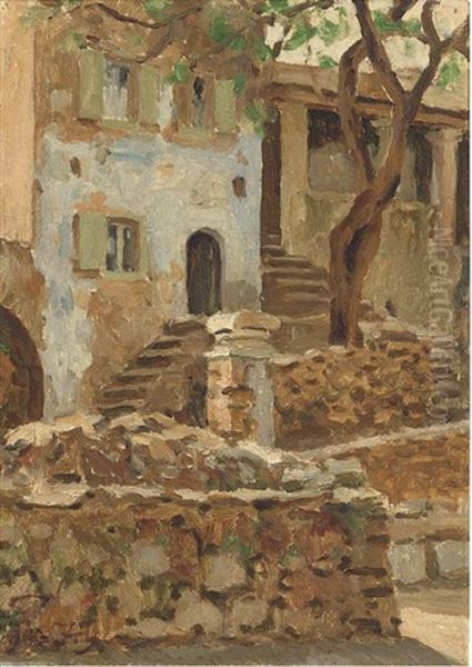 Kaiseriani, Athens Oil Painting by Roger Fry