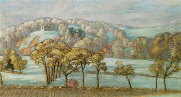 Sandhills Near Guilford Oil Painting by Roger Fry