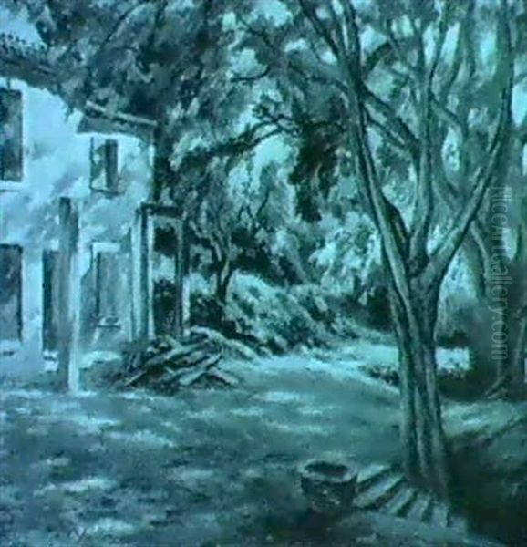 The House In The Clearing Oil Painting by Roger Fry