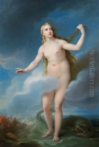 Geburt Der Venus Oil Painting by Friedrich Heinrich Fueger