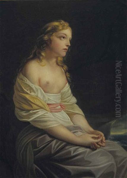 Melida Oil Painting by Friedrich Heinrich Fueger