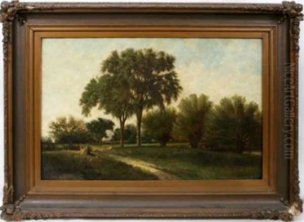 Landscape Oil Painting by Richard Henry Fuller