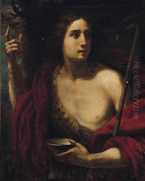 Saint John The Baptist Oil Painting by Francesco Furini