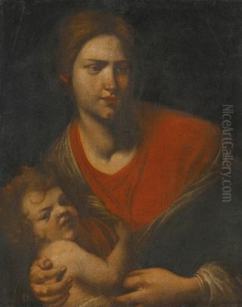 The Madonna And Child Oil Painting by Francesco Furini