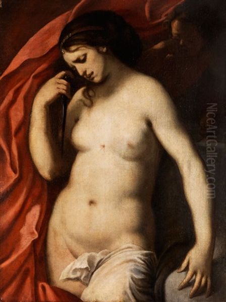 Bildnis Der Lucrezia Oil Painting by Francesco Furini