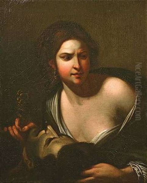 Judith Mit Dem Kopf Des Holofernes Oil Painting by Francesco Furini