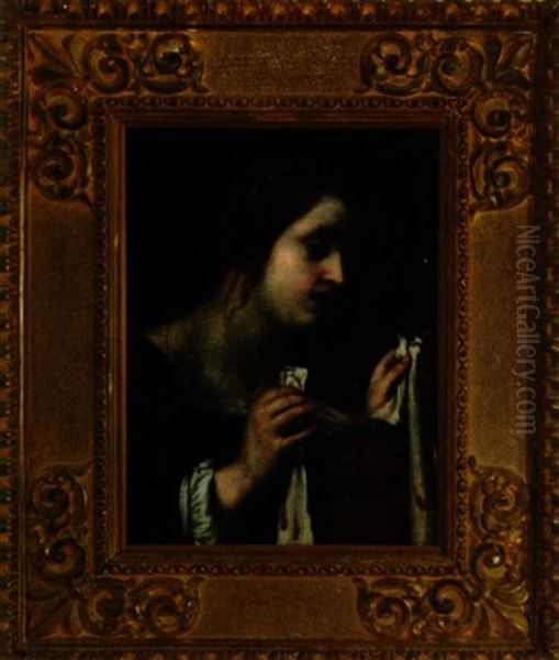 Veronica's Veil Oil Painting by Francesco Furini