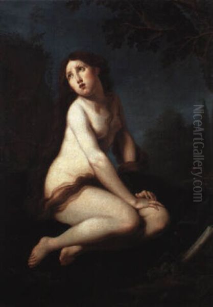 Die B_sende Magdalena Oil Painting by Francesco Furini