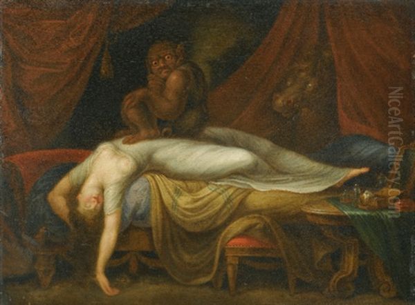 The Nightmare Oil Painting by Henry Fuseli