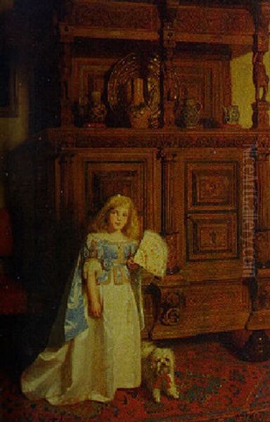 The Little Princess Oil Painting by William Baxter Collier Fyfe