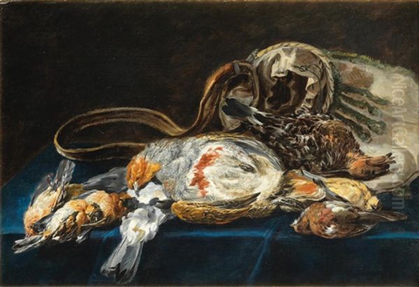 A Still Life Of Dead Game Oil Painting by Jan Fyt