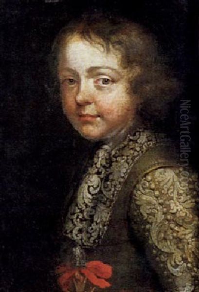 Bildnis Eines Jungen Mediceer Prinzen (?) Oil Painting by Anton Domenico Gabbiani