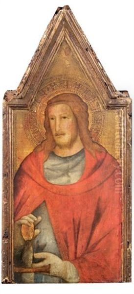 Saint Julien Oil Painting by Agnolo di Taddeo Gaddi