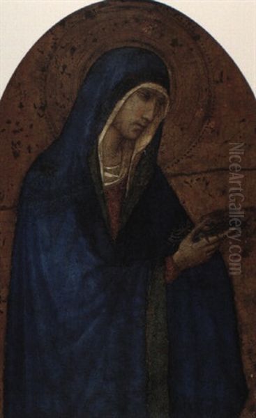 The Mater Dolorosa Oil Painting by Agnolo di Taddeo Gaddi