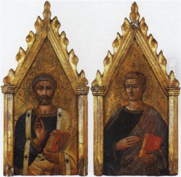 San Pietro Oil Painting by Taddeo Gaddi