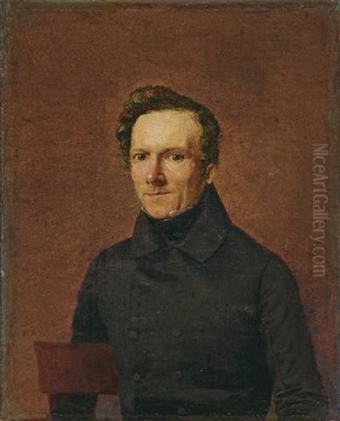 Balduin Wilhelm Beck Oil Painting by Johann Philipp Eduard Gaertner