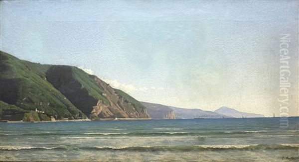 Marina Di Castellammare Oil Painting by Enrico Gaeta