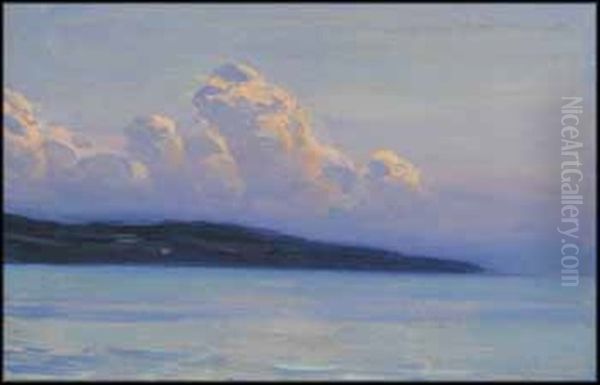 Rive Nord Du St. Laurent, Ile D'orleans by Clarence Alphonse Gagnon