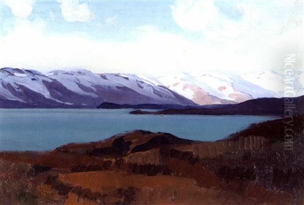 Ustaoset, Norway Oil Painting by Clarence Alphonse Gagnon