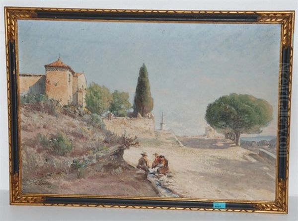 In Der Provence Oil Painting by Louis Gaidan