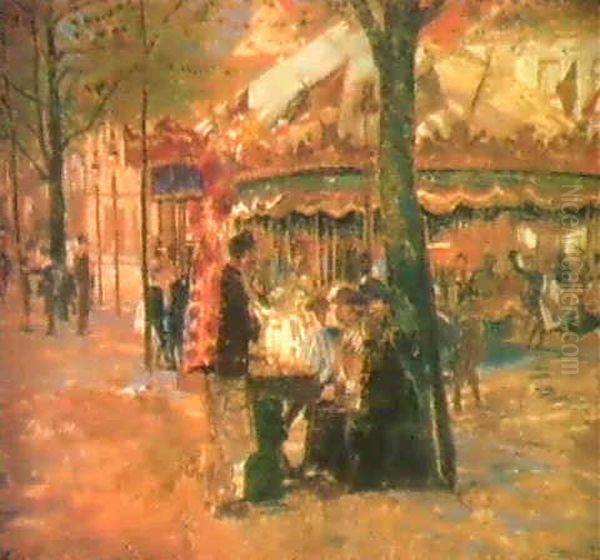 La Kermesse Oil Painting by Franz (Bernard) Gailliard