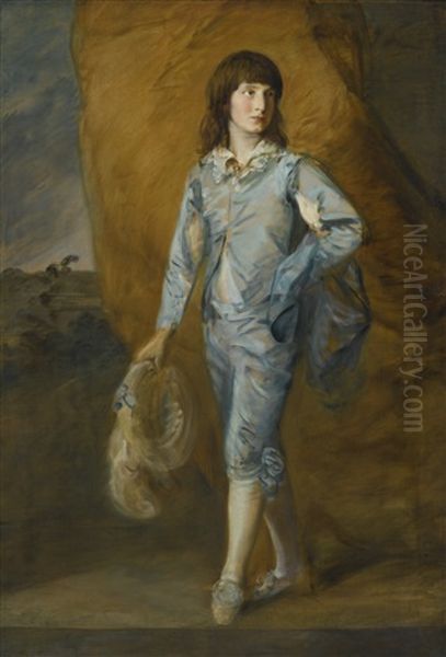 The Blue Page Oil Painting by Thomas Gainsborough