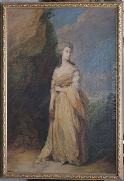 Ritratto Di Nobildonna Oil Painting by Thomas Gainsborough