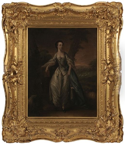 Marie Gunning, Countess Of Coventry Oil Painting by Thomas Gainsborough