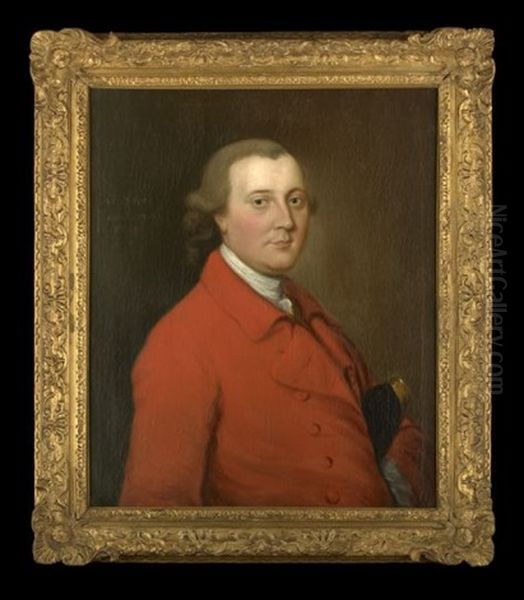 Portrait Of Colonel Henry Townshend Oil Painting by Thomas Gainsborough