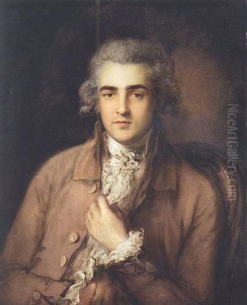 Portrait Of Richard Tickell Oil Painting by Thomas Gainsborough