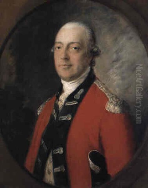 Portrait Of Sir John Whitefoord, Bt. Of Blairquhan Oil Painting by Thomas Gainsborough