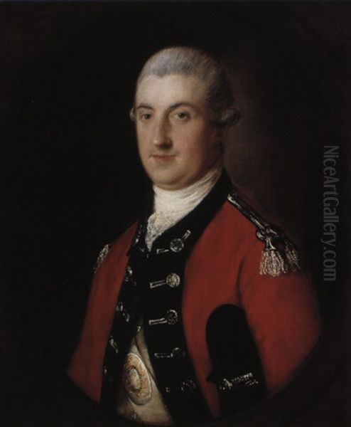 Portrait Of Captain John Walmsley Oil Painting by Thomas Gainsborough