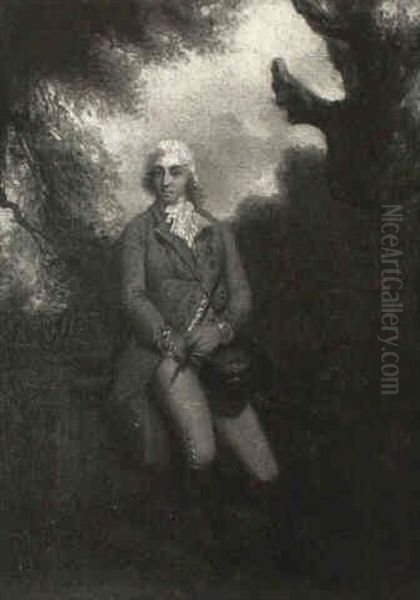 Portrait Of The Duke Of Cond, Oil Painting by Thomas Gainsborough