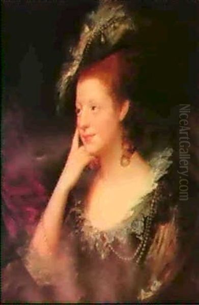 Portrait Of Lady Margaret Fordyce (1753-1814) Oil Painting by Thomas Gainsborough