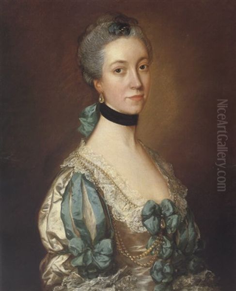 Portrait Of Catherine Griffith Oil Painting by Thomas Gainsborough