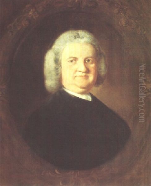 Portrait Of The Reverend John Clubbe, Of Whatfield, Suffolk Oil Painting by Thomas Gainsborough