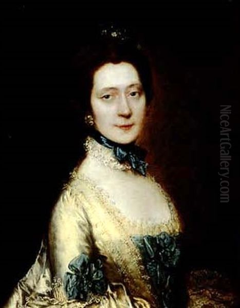 Portrait Of Anne Furye Oil Painting by Thomas Gainsborough