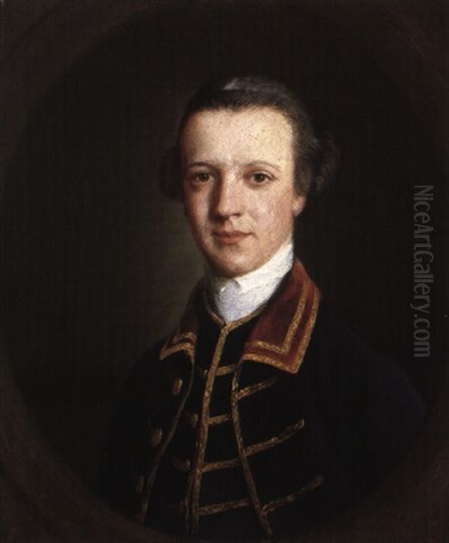 Portrait Of Giles Phillips Of Washbrook, Suffolk Oil Painting by Thomas Gainsborough