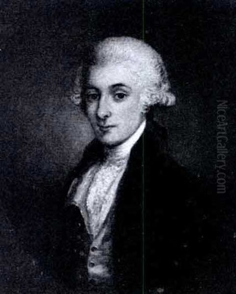 Portrait Of A Man, Believed To Be Admiral Lord Hood Oil Painting by Thomas Gainsborough