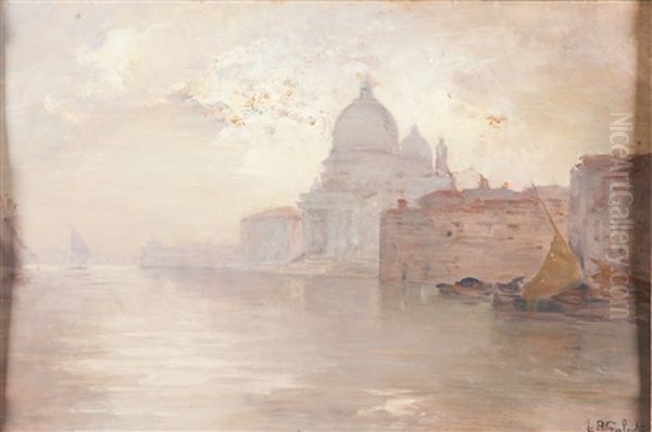 Chiesa Della Salute - Venezia Oil Painting by Leopoldo Galeota