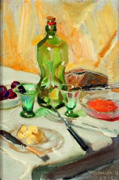 Still-life Oil Painting by Akseli Valdemar Gallen-Kallela