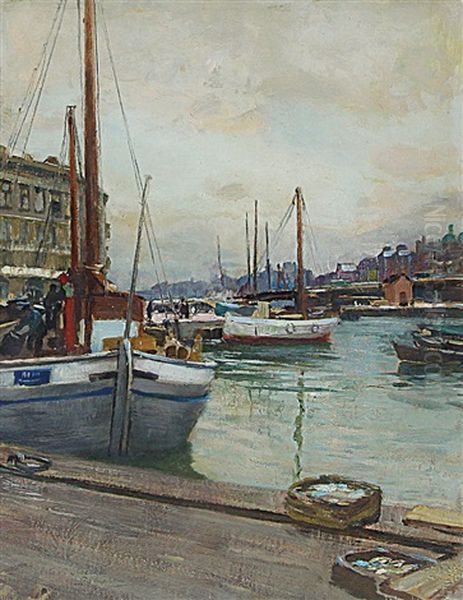 Porto Oil Painting by Riccardo Galli