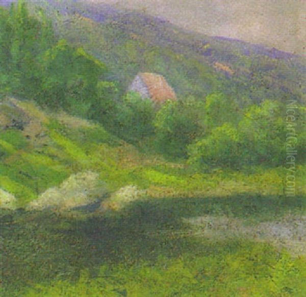 Waldhauschen Oil Painting by Henry Hammond Gallison